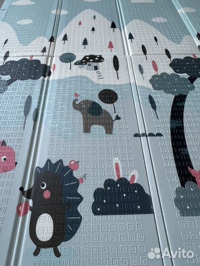 Складной детский коврик