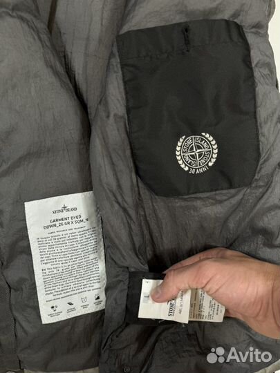 Stone island пуховик