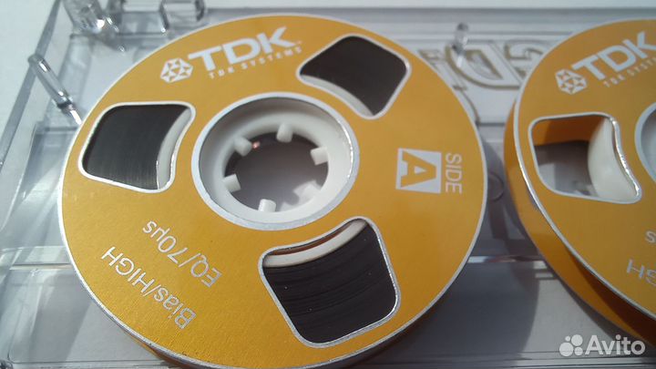 Аудиокассеты TDK CDing2 с металлическими катушками
