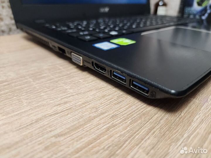 Игровой Ноутбук Acer SSD,i5 7Th,NV940MX 2Gb,озу8Gb