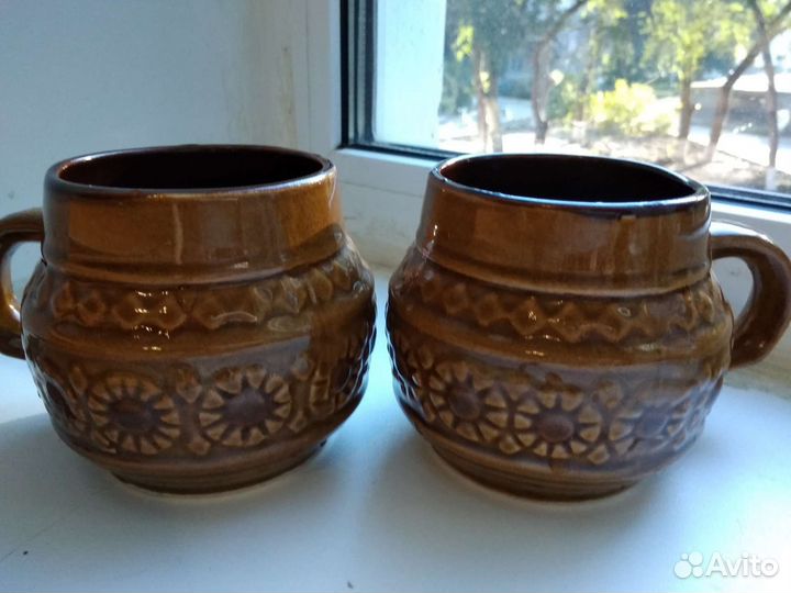 Кружка керамическая, пара, СССР