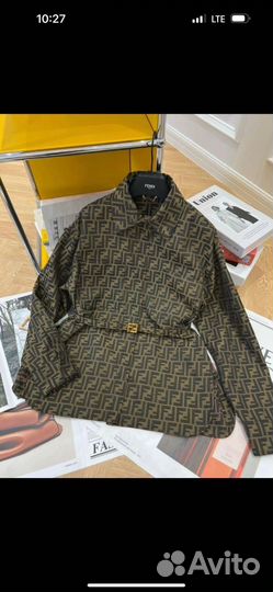 Джинсовка Fendi