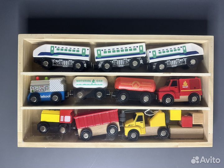 Поезда и машины для железной дороги