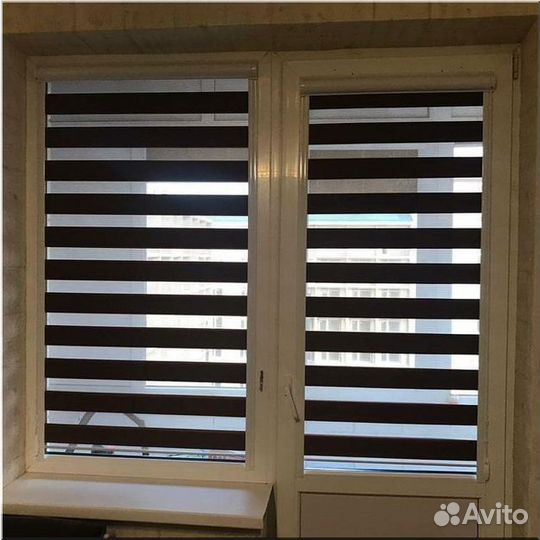 Рулонные Шторы Зебра с гарантией