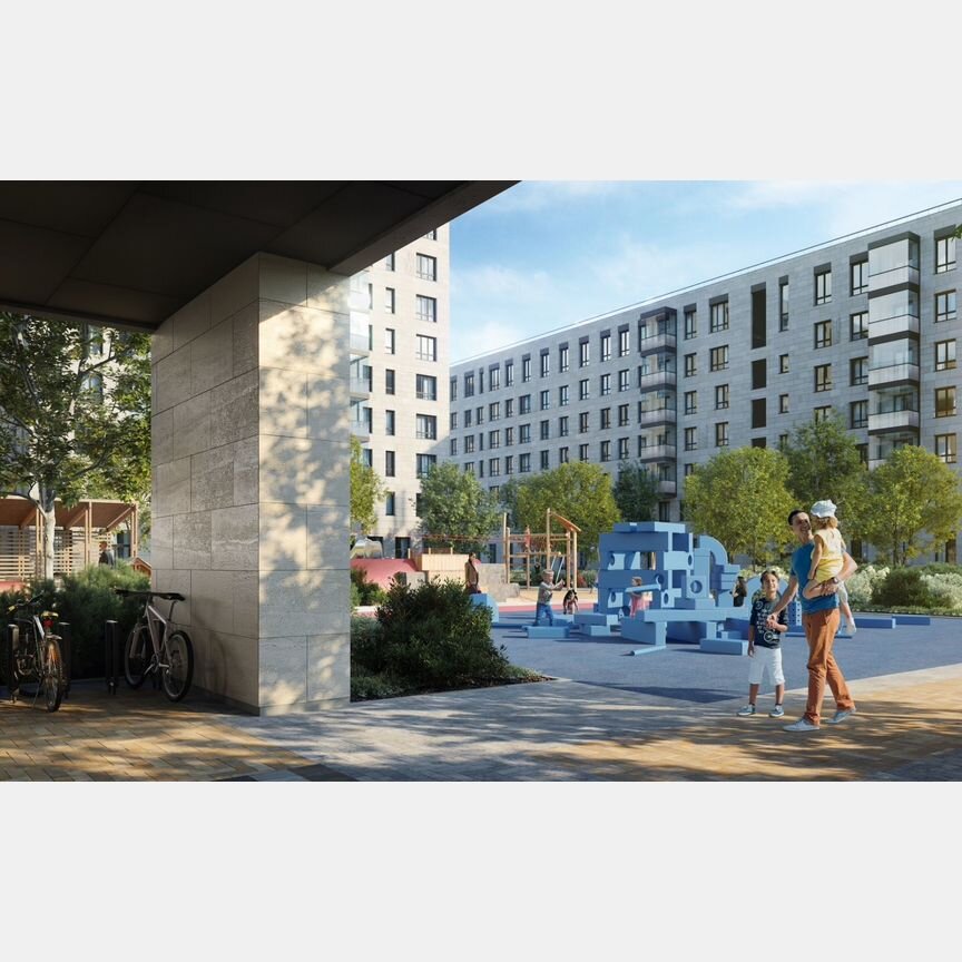 1-к. квартира, 48,6 м², 9/9 эт.