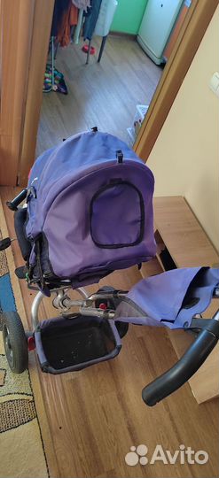 Трехколесный велосипед с родительской ручкой