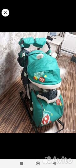 Санки коляска ника 7 2