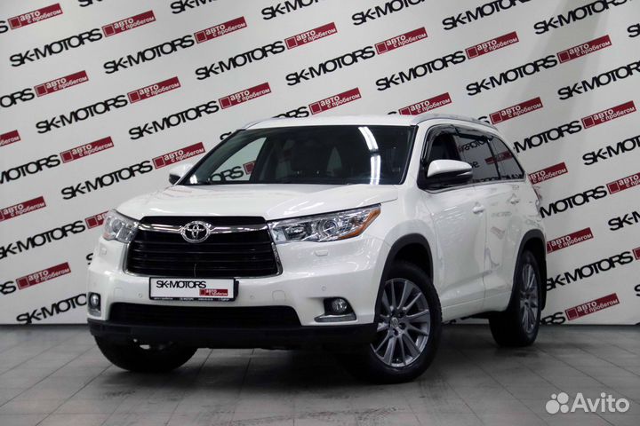 Toyota Highlander 3.5 AT, 2014, 99 352 км