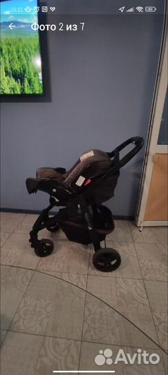Коляска 3 в 1 с автолюлькой