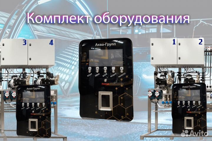 Оборудование для Мойки самообслуживания проф 262