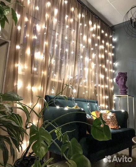 Гирлянда-штора