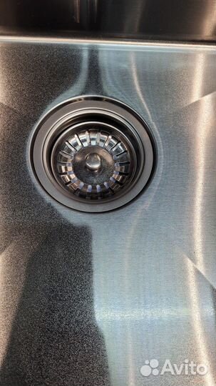 Мойка из нержавеющей стали графит 50X50