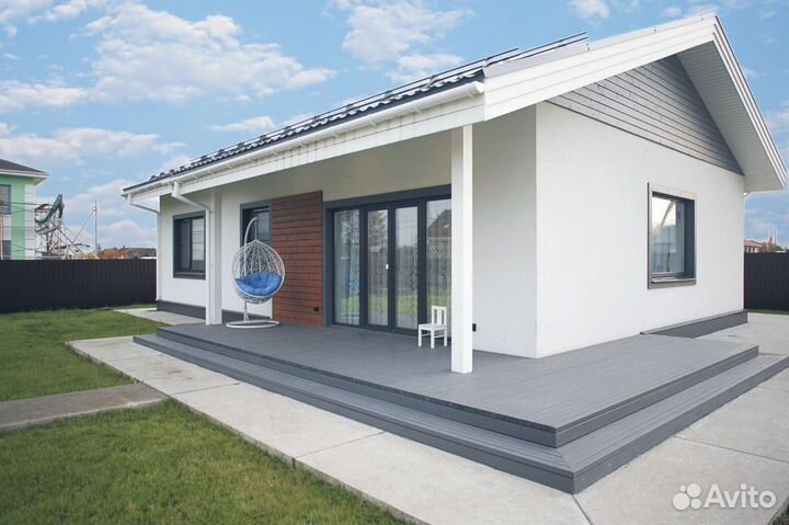 Проект дома 86 м2 из газобетона