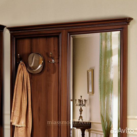 Карниз д/вешалки или зеркала Джоконда Миассмебель