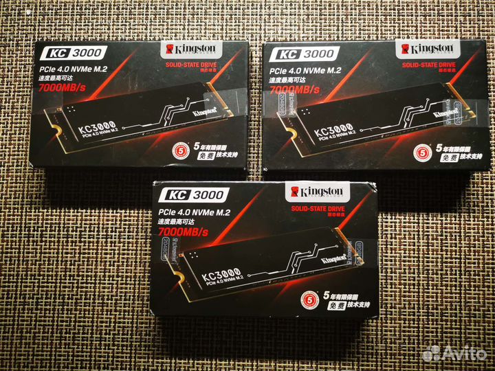 Ssd M2 2Tb KC3000 Kingston