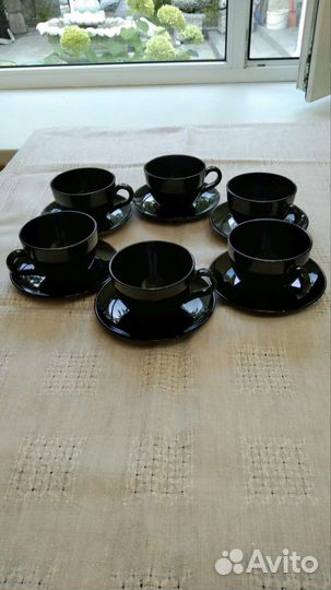 Наборы кофейный/чайный. Стаканы