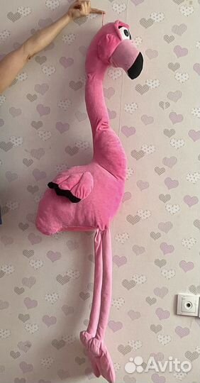 Мягкая игрушка фламинго