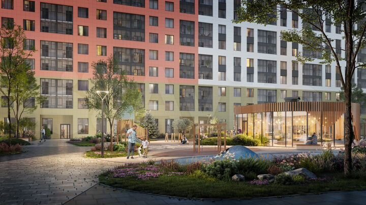 3-к. квартира, 55,6 м², 12/25 эт.