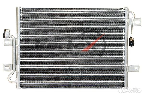 Радиатор кондиционера fiat albea 02- KRD2019 KO
