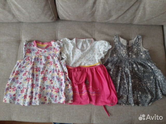 Детские вещи на девочку пакетом