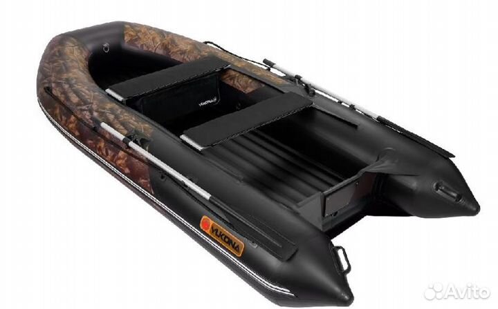 Лодка надувная yukona 450 нднд камуфляж