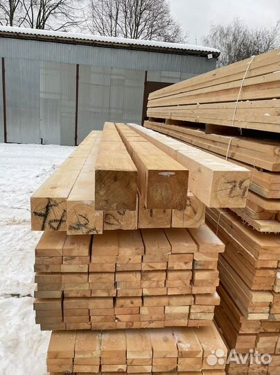 Доска обрезная 50х200х6000мм