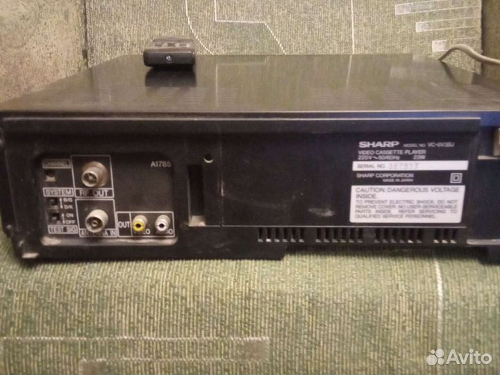 Продам видеоплеер Sharp VC 6V3BJ на запчасти