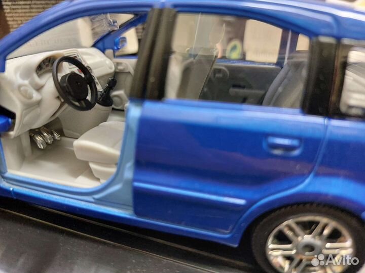 Модель автомобиля fiat Panda 1:24