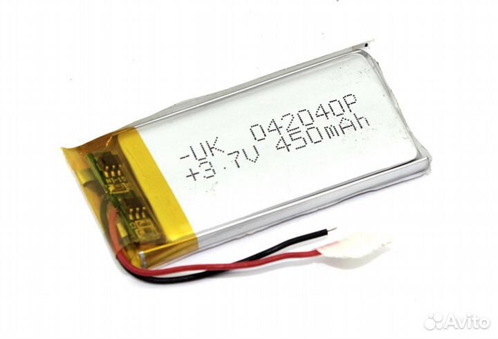 Li-Pol (батарея) 4*20*40мм 2pin 3.7V/450mAh