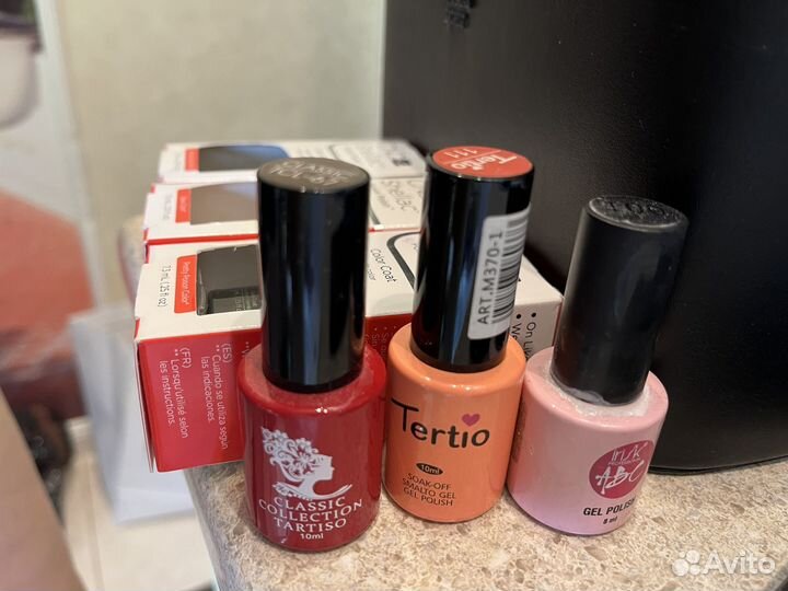 Набор доя маникюра с покрытием Шеллак, лампа