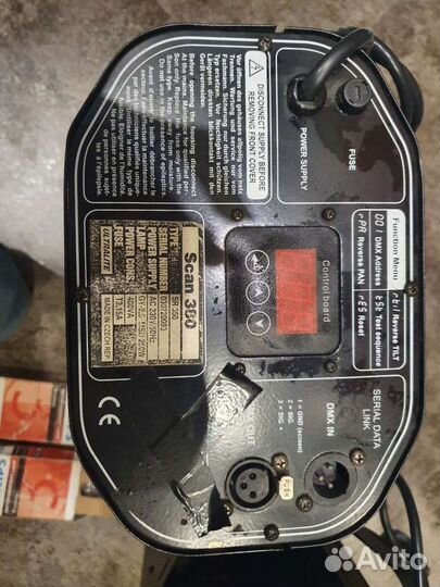 Светocкaнер Rоbе Shоw djsсаn scan 380 лампы