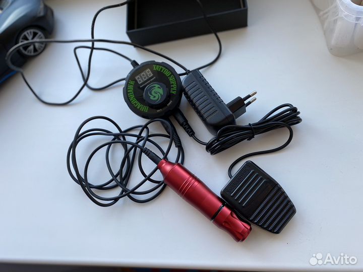 Тату Машинка для татуажа перманента набор мастера