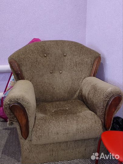 Диван и два кресла бу
