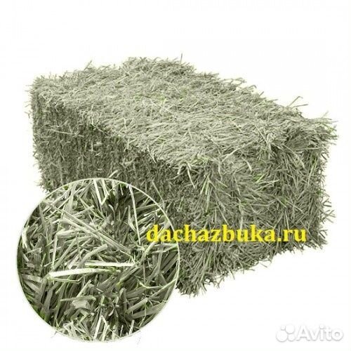 Сено и солома в тюках и мешках