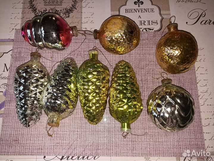 Елочные игрушки СССР