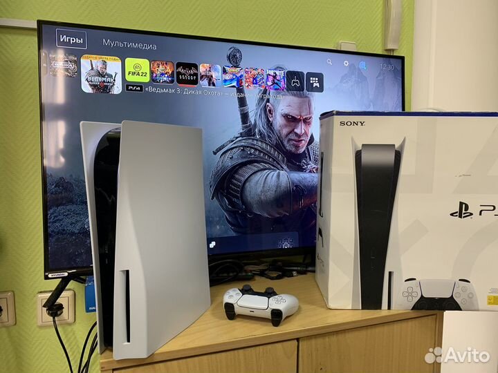 PlayStation 5 + 8 игр