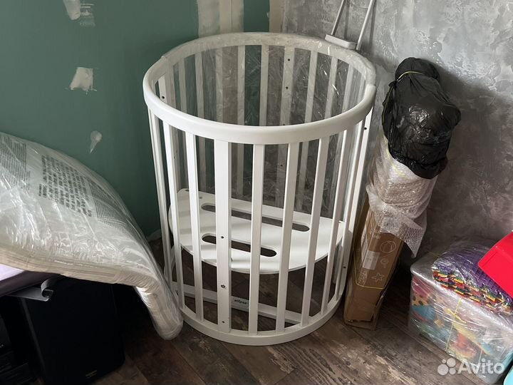 Детская кровать трансформер ellipse bed