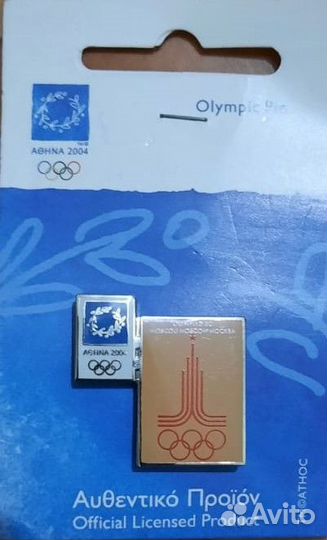 Значки Олимпиада Греция Афины 2004 - Москва, др