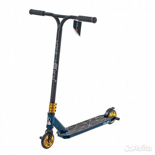 Трюковой самокат Explore storm II синий