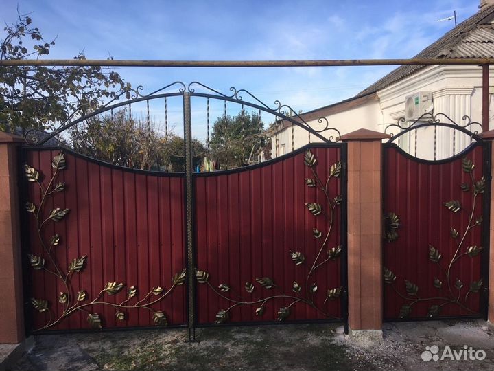 Кованные ворота