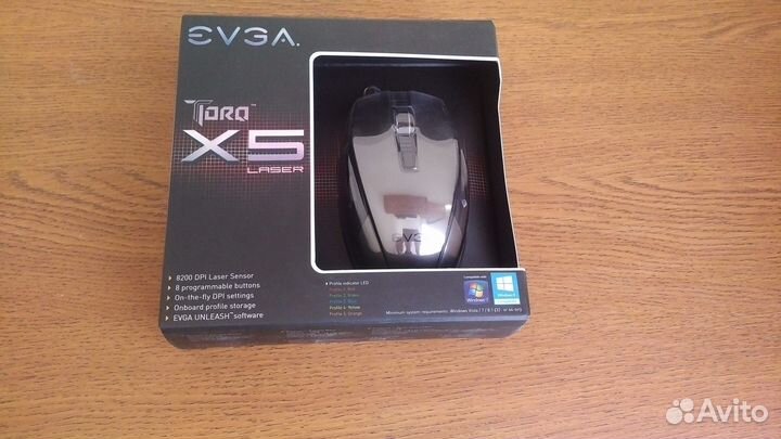Новая Мышка evga torq X5 Laser