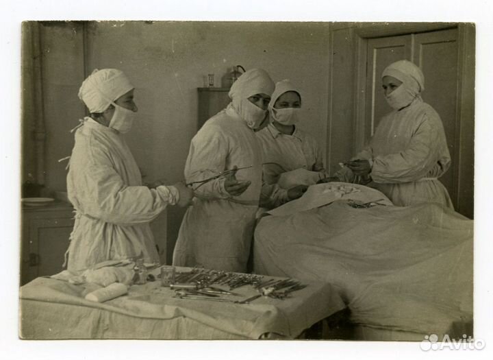 Хирургический набор времен ВОВ