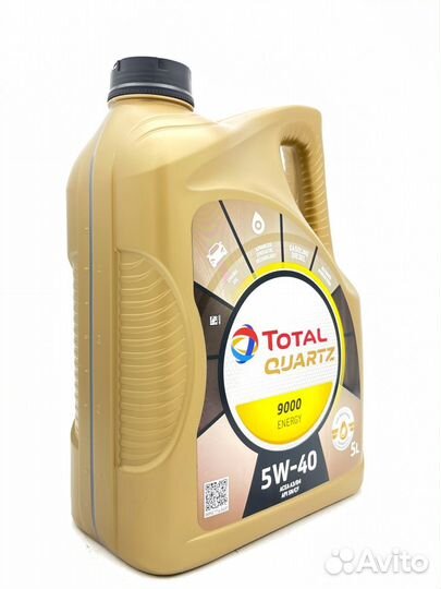 Total Quartz 9000 Energy 5W-40 SN/CF A3/B4 (5л) 2