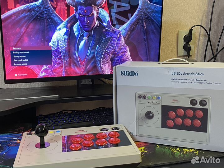 Аркадный стик 8bitdo
