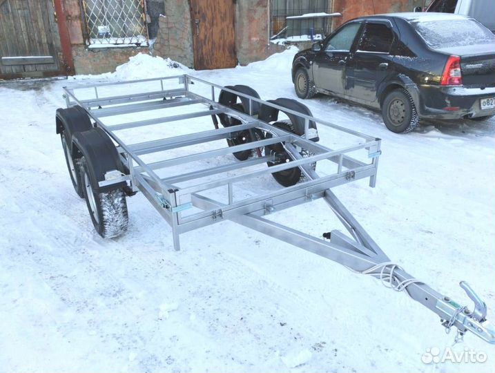 Прицеп 2-осный 340х150 подвеска нива