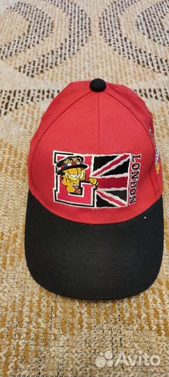 Бейсболка новая из Лондона с Гарфильдом Оригинал