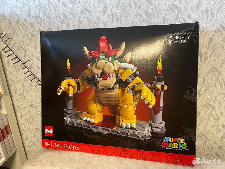 Lego Mighty Bowser 71411 (нет 17го пакета и пласти