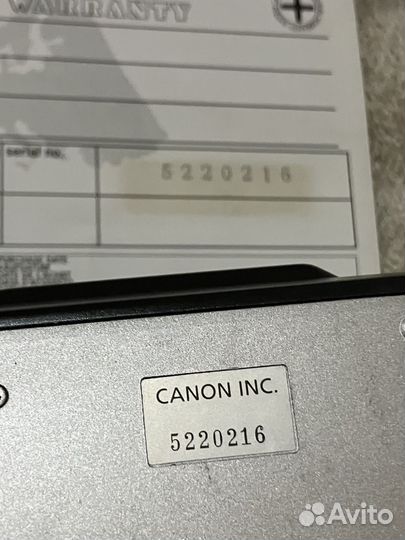 Пленочный фотоаппарат canon af 9s prima