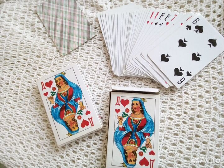 Винтажные игральные карты