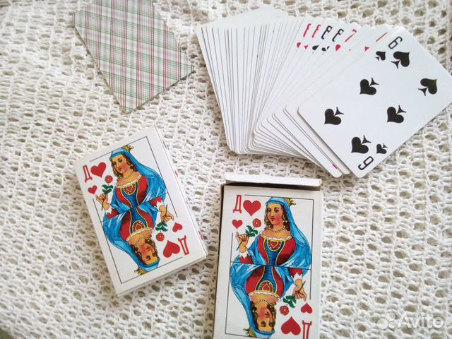 Винтажные игральные карты
